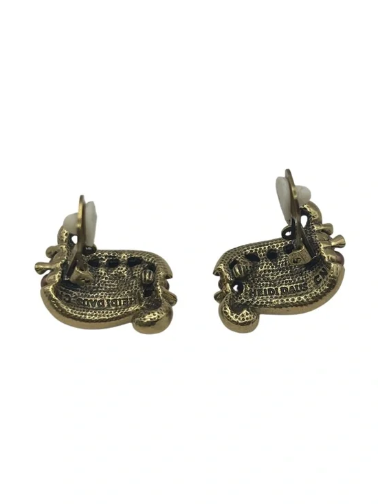 HEID DAUS “SUBLIME STAR” 2 STRANDS CRYSTAL DROP BEADED NECKLACE & Earrings Set - Picture 12 of 12